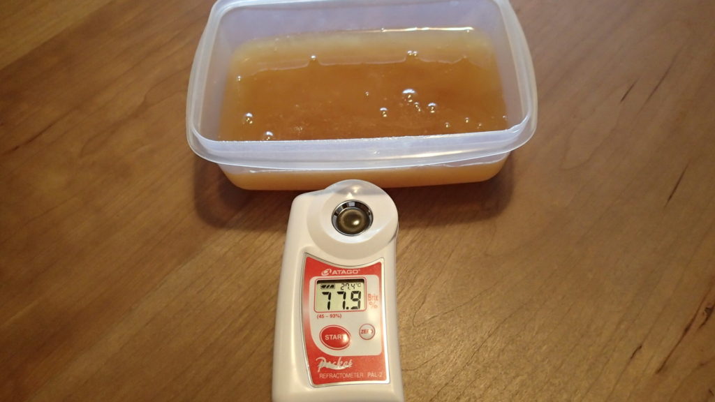 結晶した下のほう