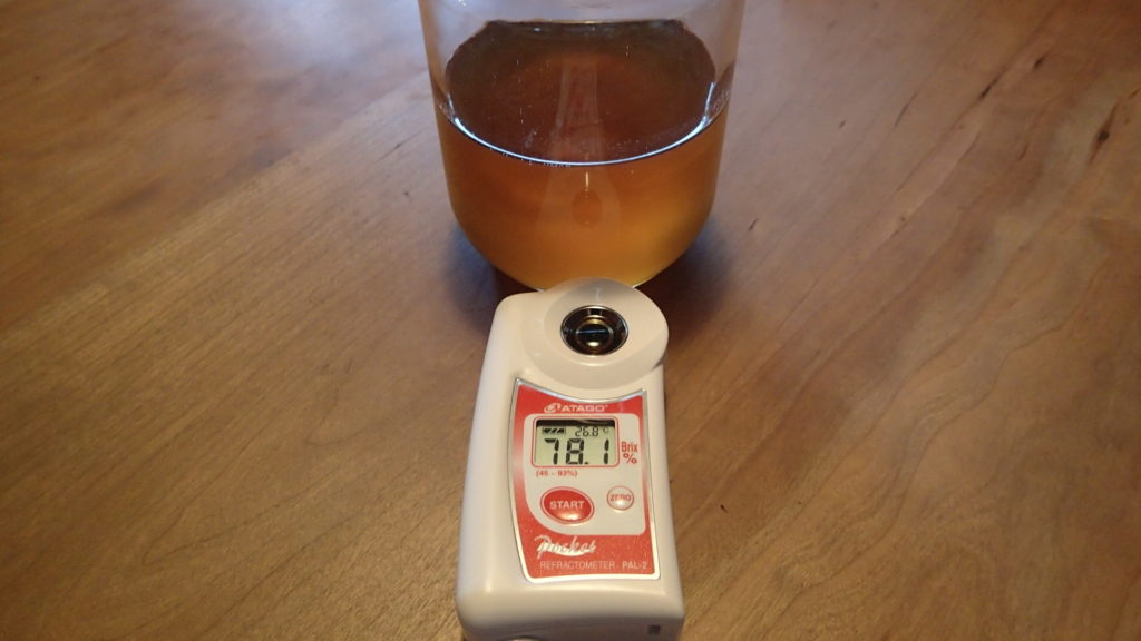 上部のはちみつ