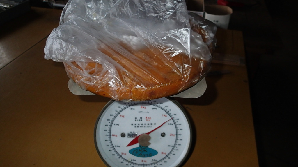 重さを量ってみました。