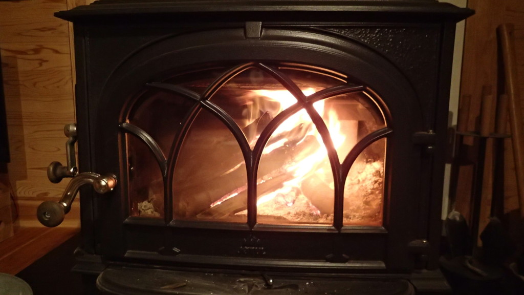 この炎とも、しばしお別れです。