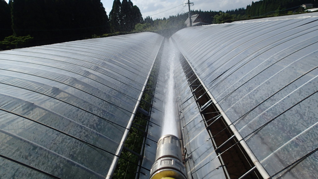 こうやって、ふきとばすんです。